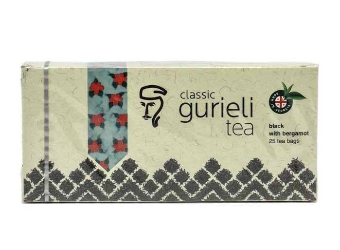 detail Čierny čaj Bergamot 25*2g Gurieli Classik