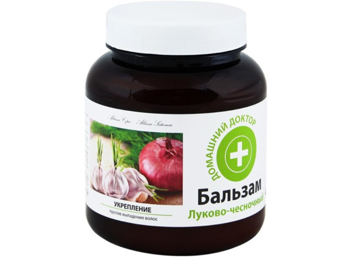 detail Balzám na vlasy cibulové-česnekový 480ml D.D.