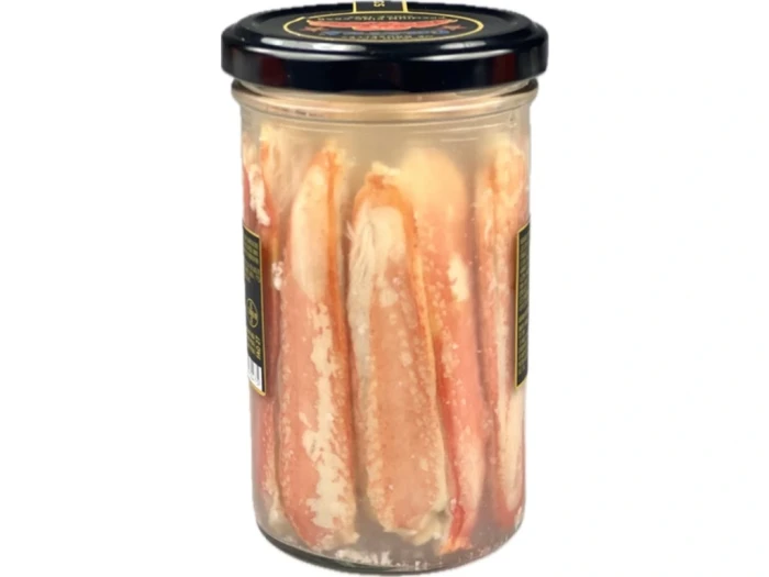 detail Maso Kamčatského kraba v nálevu 220g CHATKA
