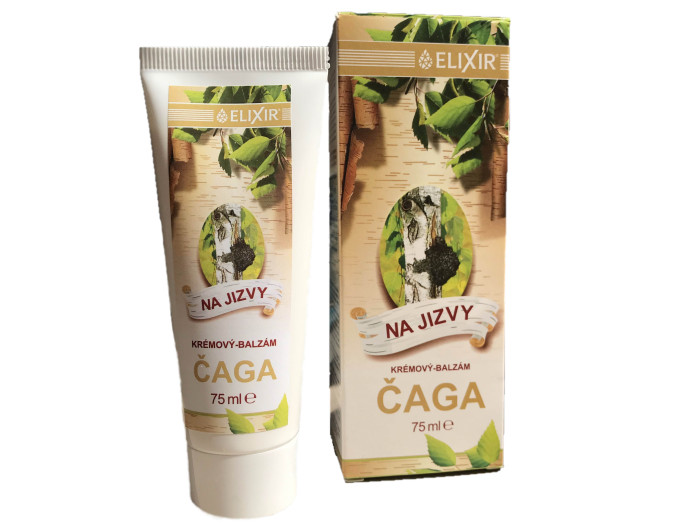 detail Krém-balzam Čaga Na jazvy 75ml Elixír