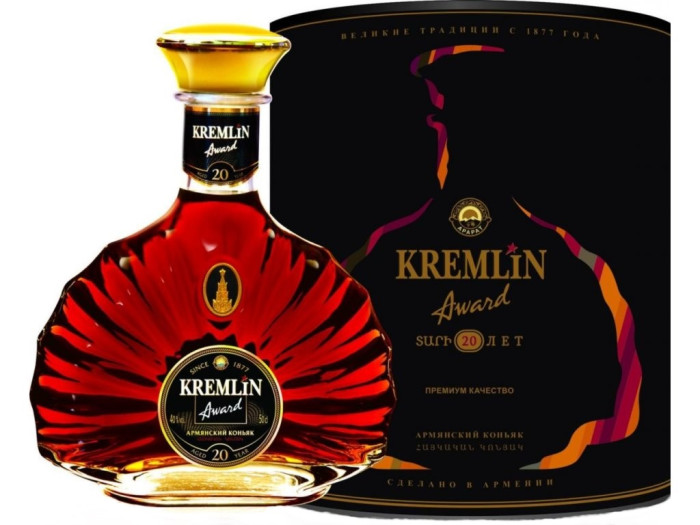 detail Brandy Award 20 rokov 0,5L 40% Kremlin