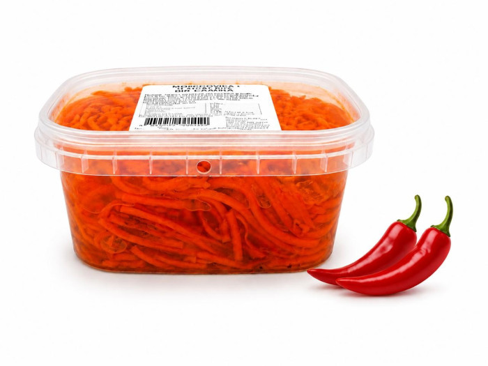 detail Mrkva po kórejsky pikantná 400 g Din Camară