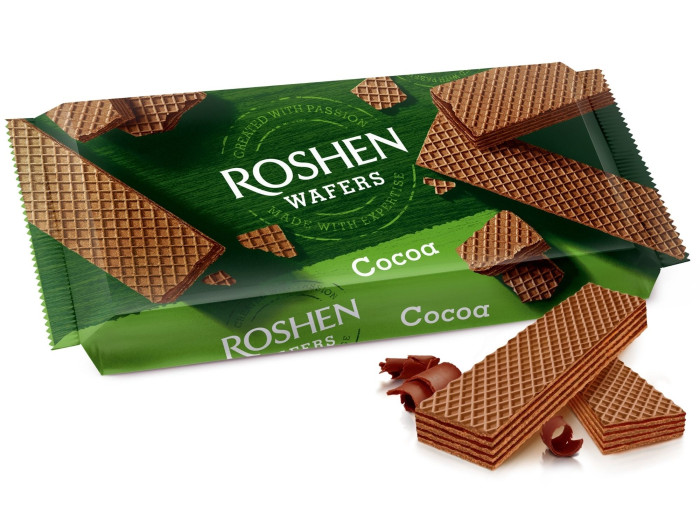 detail Oplatky s čokoládovou náplňou 216 g Roshen
