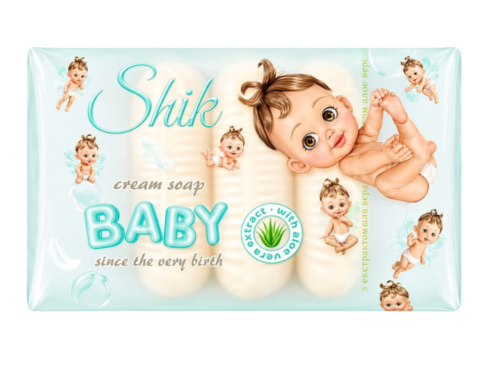 detail Detské krémové mydlo s extraktom z aloe vera 350g Shik