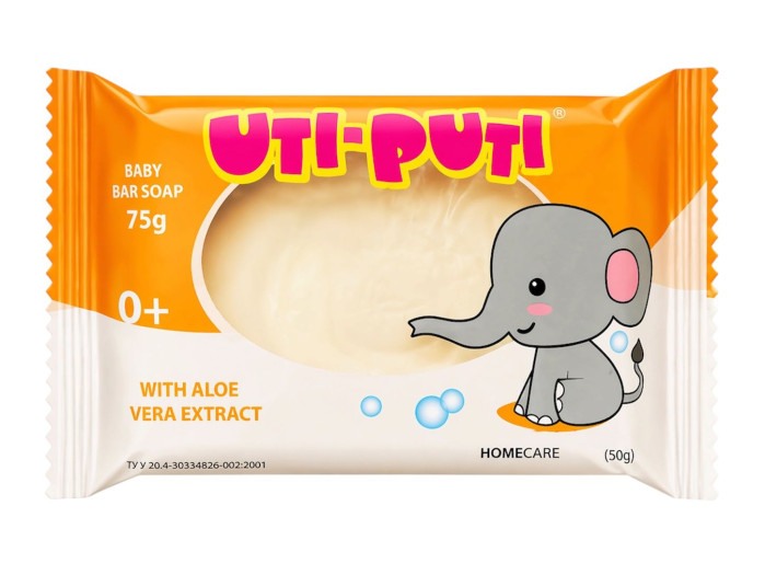 detail Detské mydlo s extraktom z aloe 75 g Uti-Puti