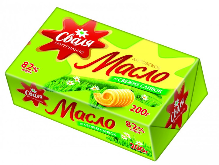 detail Maslo 82% 200g Svalya