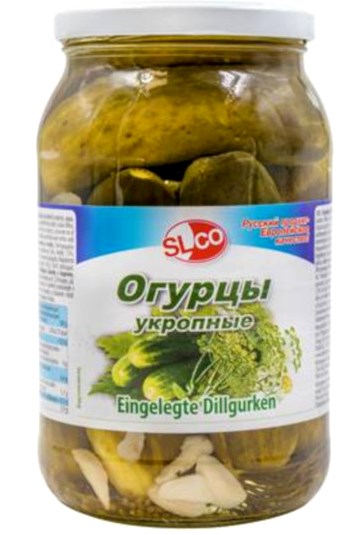 detail Nakladané uhorky s kôprom 860g SLCO