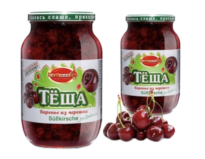 detail Trešňová zavarenina 1250g Tchyně
