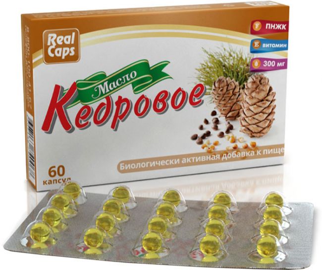 detail Piniový olej v kapsuli 60kusov