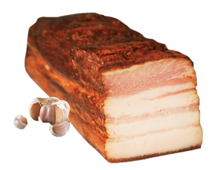 detail Špek uzený po-ukrajinský s česnekem cca 300g