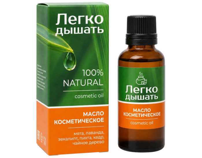 detail Zmes kozmetických olejov Ľahko dýchať 30ml Medicalfort