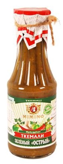 detail Omáčka Tkemali zelená pálivá 310ml Mimino