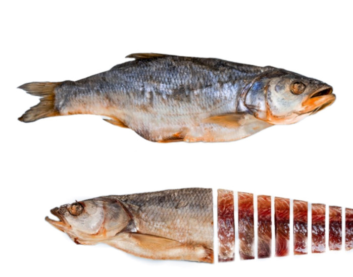 detail Žeroch  sušená ryba cca 350g