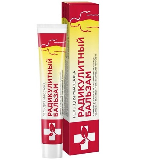 detail Radikulitický balzam 70 ml Unilever Rus