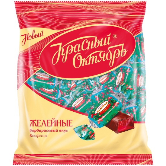 detail Želé v čokoláde s príchuťou barbara Krasnyj Oktjabr 250 g