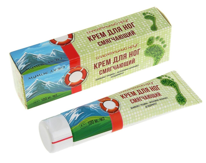detail Spasatel® Krém na nohy Mumio + čajovník 100ml