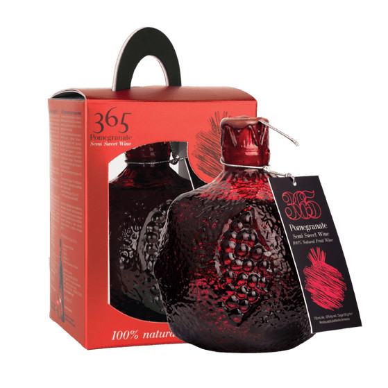 detail Granátové polosladké víno 12% 0,75 l 365