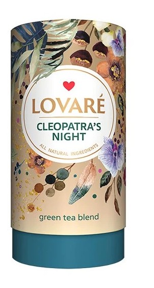 detail Čaj Cleopatra's Night zelený čaj s ovocím 80 g Lovaré