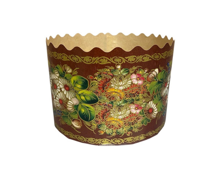 detail Forma na veľkonočný koláč (kulič) 134×95 mm, 600 g