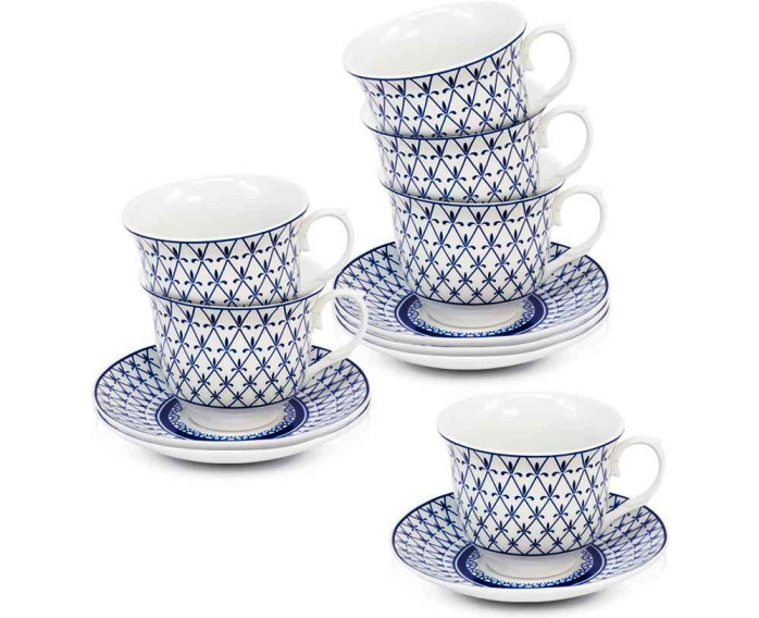 detail Čajový set 6+6ks Bílé noci