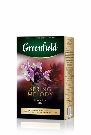 detail Čierny čaj Spring Melody 100g Greenfield