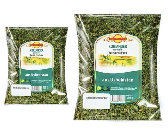 detail Listy koriandra sušené 100g