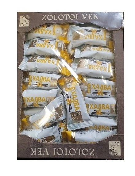 detail Slnečnicová vanilková chalva 1,5 kg Zolotoi Vek