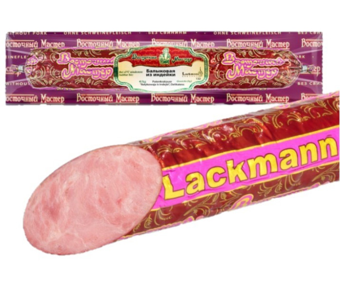 detail Morčacia balyková saláma 350g Lackmann