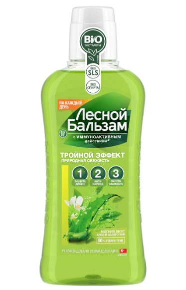 detail Ústní voda Přirozená svěžest L.B. 400ml