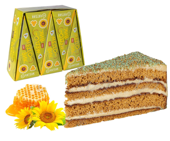 detail Torta Medovník s príchuťou halvy 118 g mrazená Vatsak