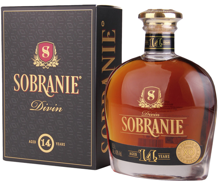 detail Brandy SOBRANIE 14-ročný 40% 0,5l