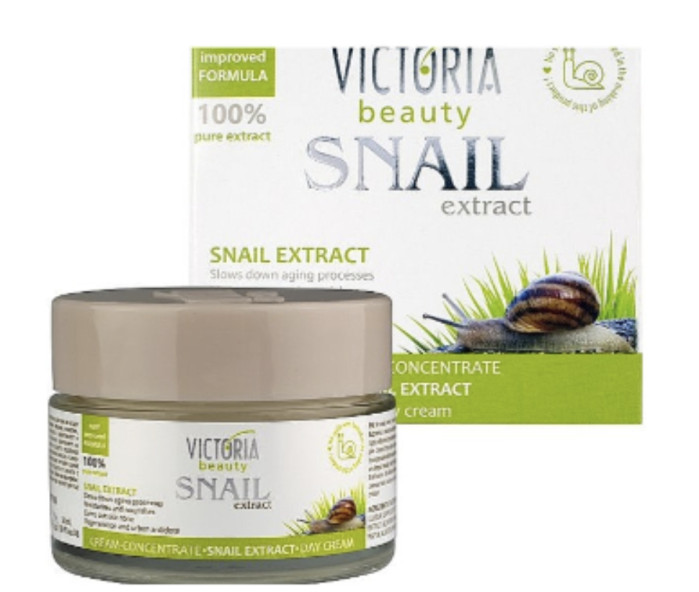 detail Denný krém na tvár so slimačím extraktom 50 ml Victoria Beauty