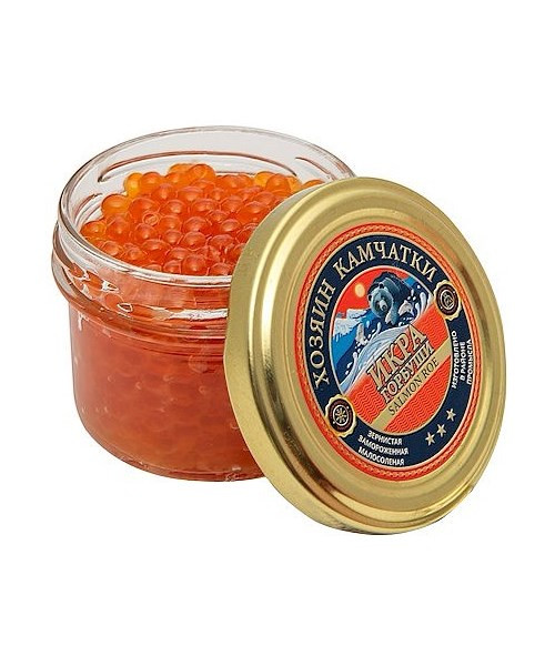 detail Kaviár Gorbuša 100g Vládca Kamčatky (mrazený)