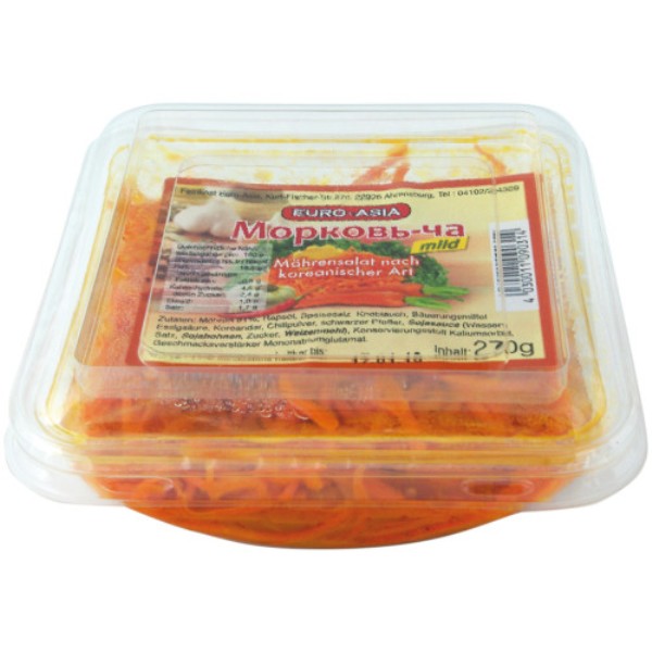 detail Korejská mrkev Euro-Azia 270g