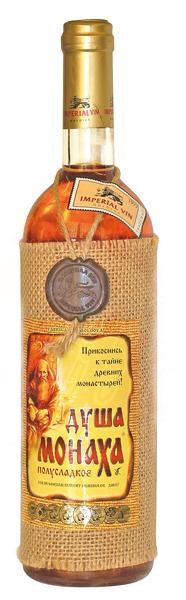 detail Sladké ružové víno Duša Monacha 0,75L