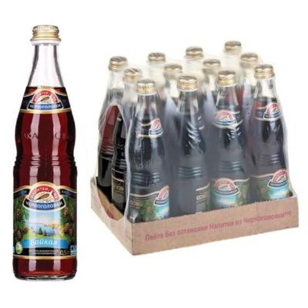detail Bajkal černogolovka sklo 0,5L