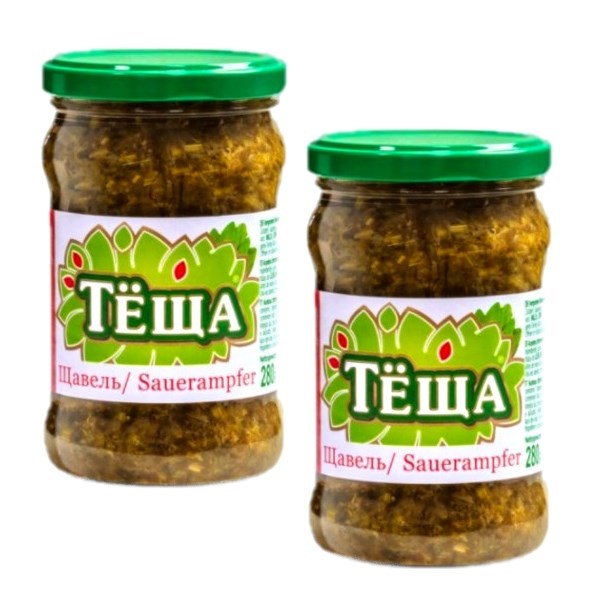 detail Nakládané listy šťovíku Tchýne 242g