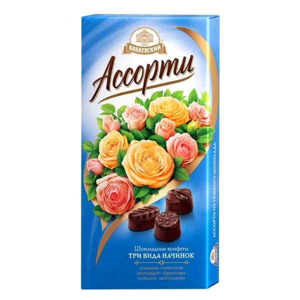 detail Bonboniéry assorti Babaevskij 300g