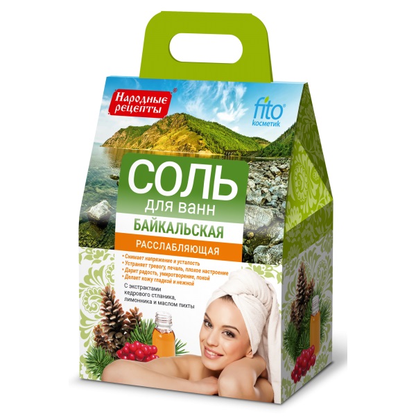 detail Kúpeľová soľ Bajkalská 500g Fito Cosmetic