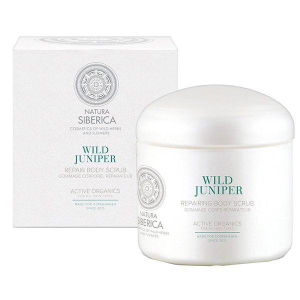 detail Telový peeling Divoký borievka 370ml  Natura Siberica