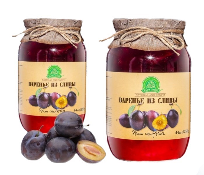 detail Švestková zavařenina 1250g Dary Laniv