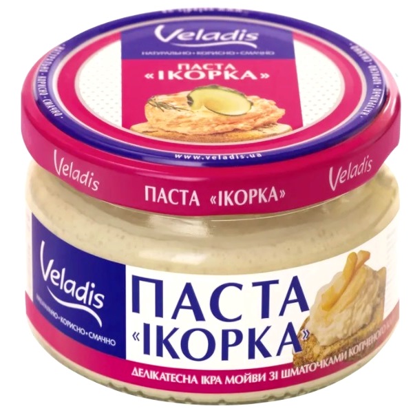 detail Pasta s uzeným kalamarem 160g Veladis