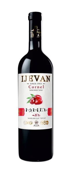 detail Víno červené polosladké Dřín 0,75l Ijevan