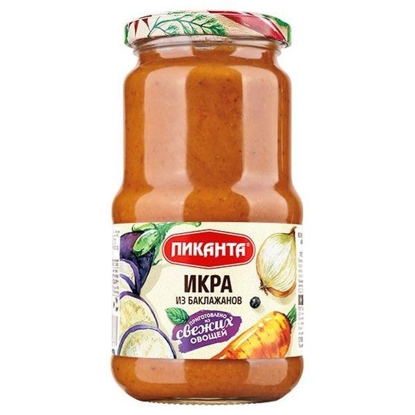 detail Baklažánová nátierka 450 g Pikanta