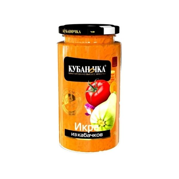 detail Kaviár z cukety 360 g Kubanočka