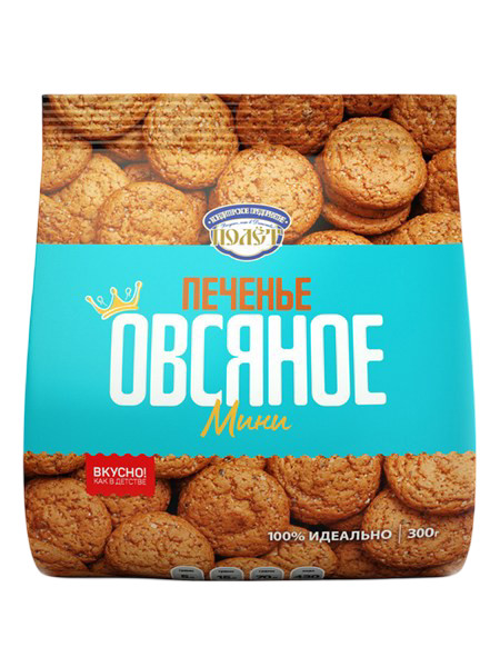detail Ovesné sušenky Mini 300 g Polet