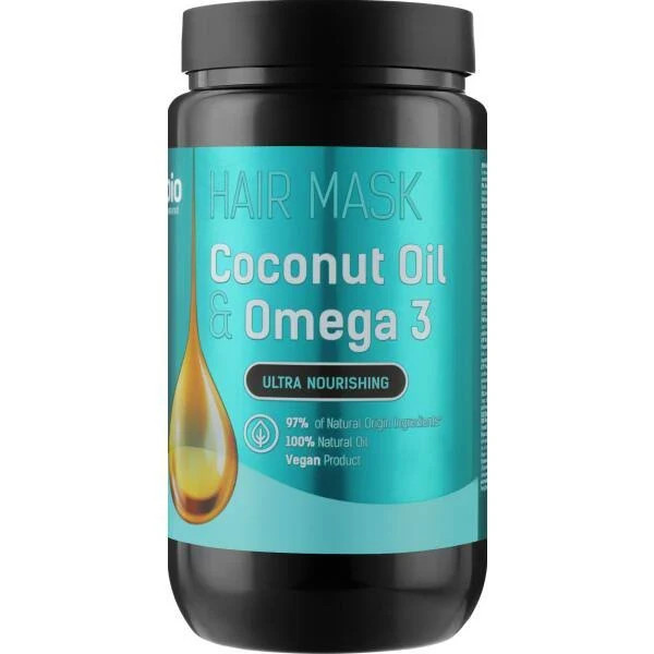 detail Maska na vlasy Kokosový olej+Omega3 946ml BioNaturell