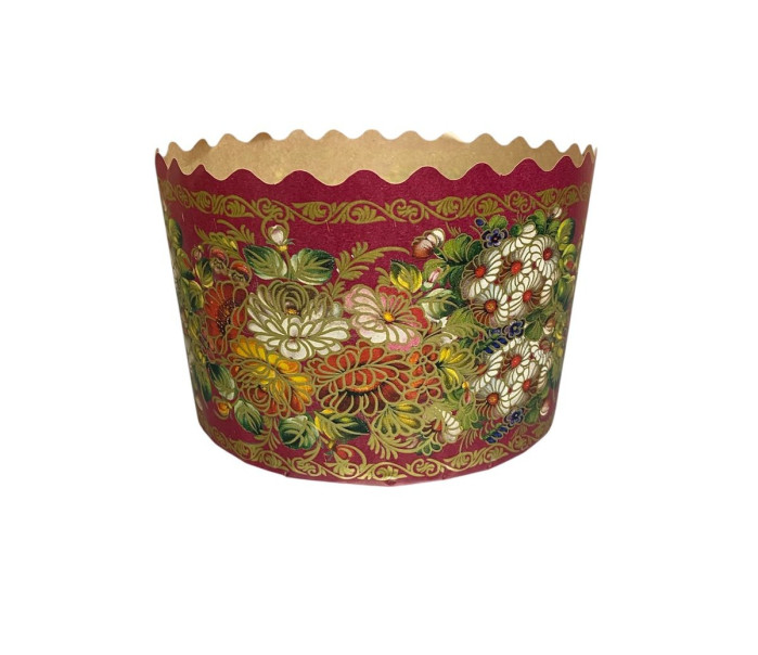 detail Forma na veľkonočný koláč (kulič) 134×95 mm, 600 g