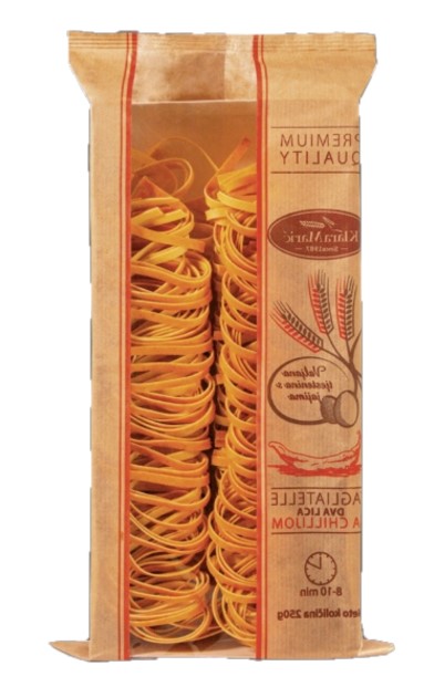 detail Vaječné rezance Tagliatelle s čili 250g Klara Maric
