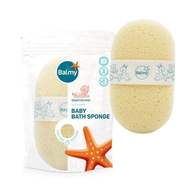 detail Detská špongia do kúpeľa Balmy